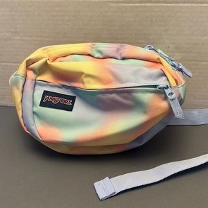 Jansport Tie Dye Pastel Fanny Pack NWT